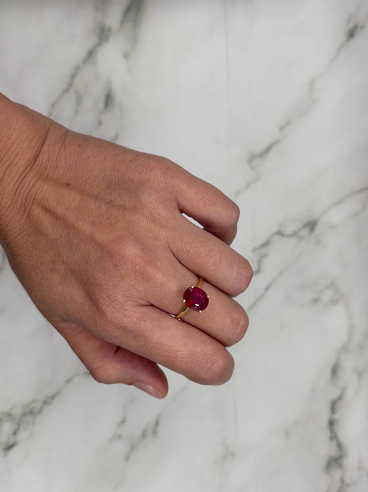 Solitario Rubí Blood