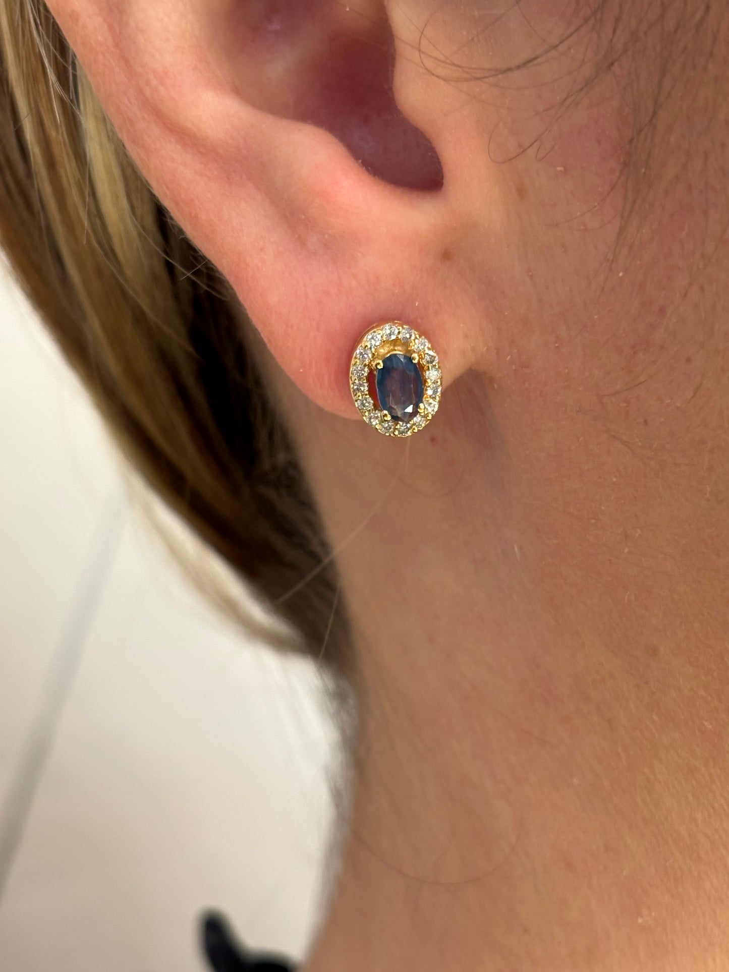 Aretes Giordana Zafiro