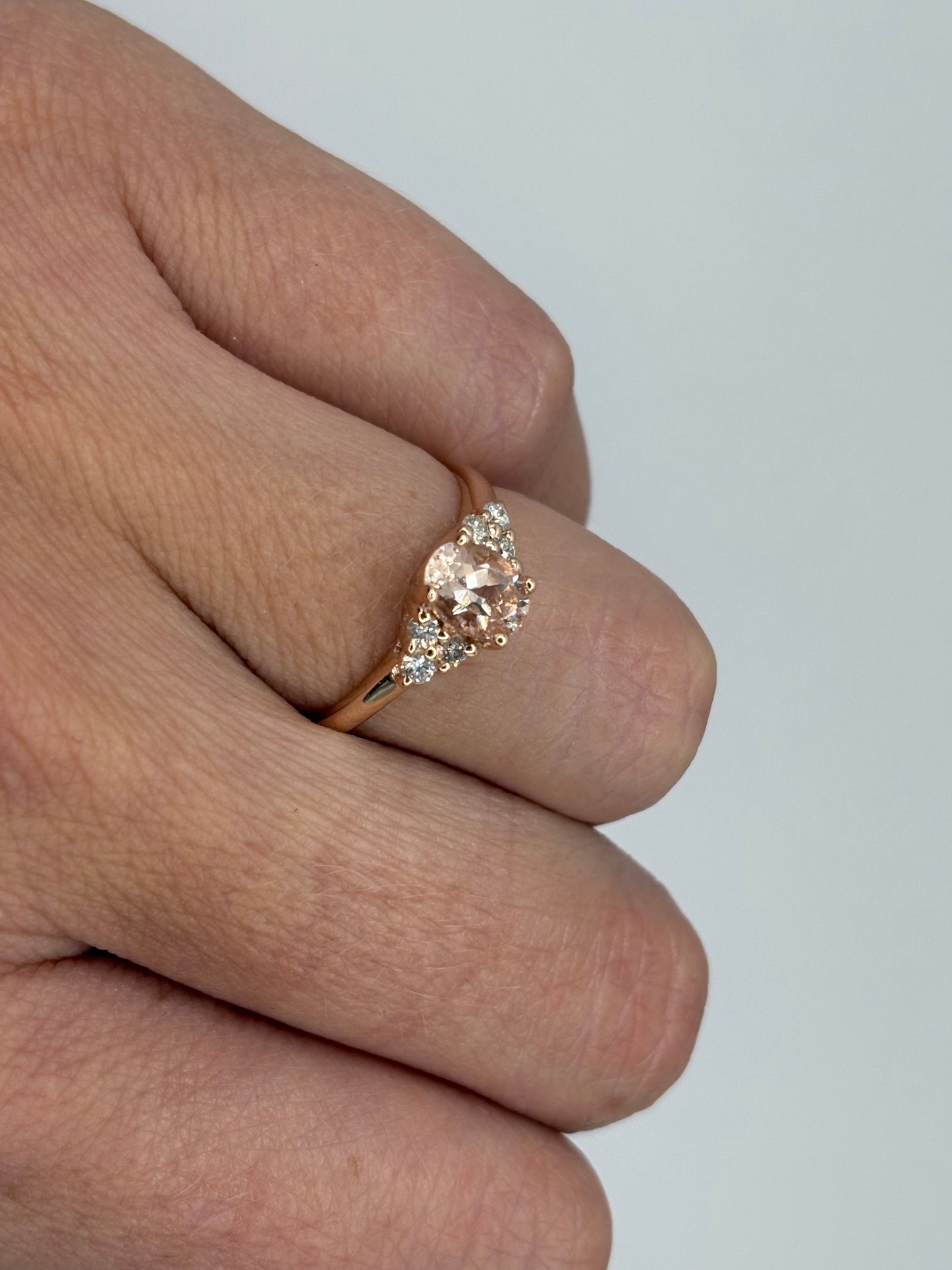 Anillo Lorenza Morganita