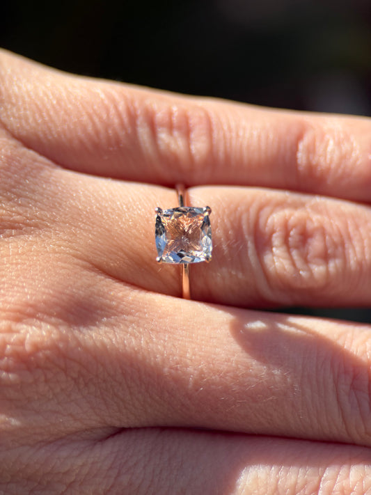 Anillo Morganita Cushion