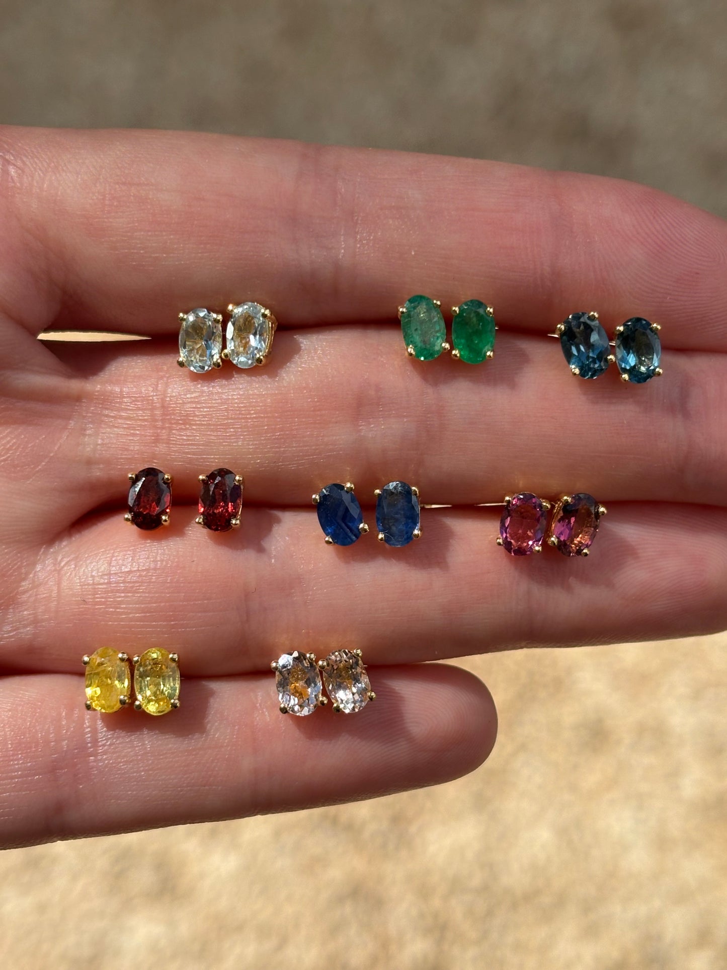 Birthstone Earrings