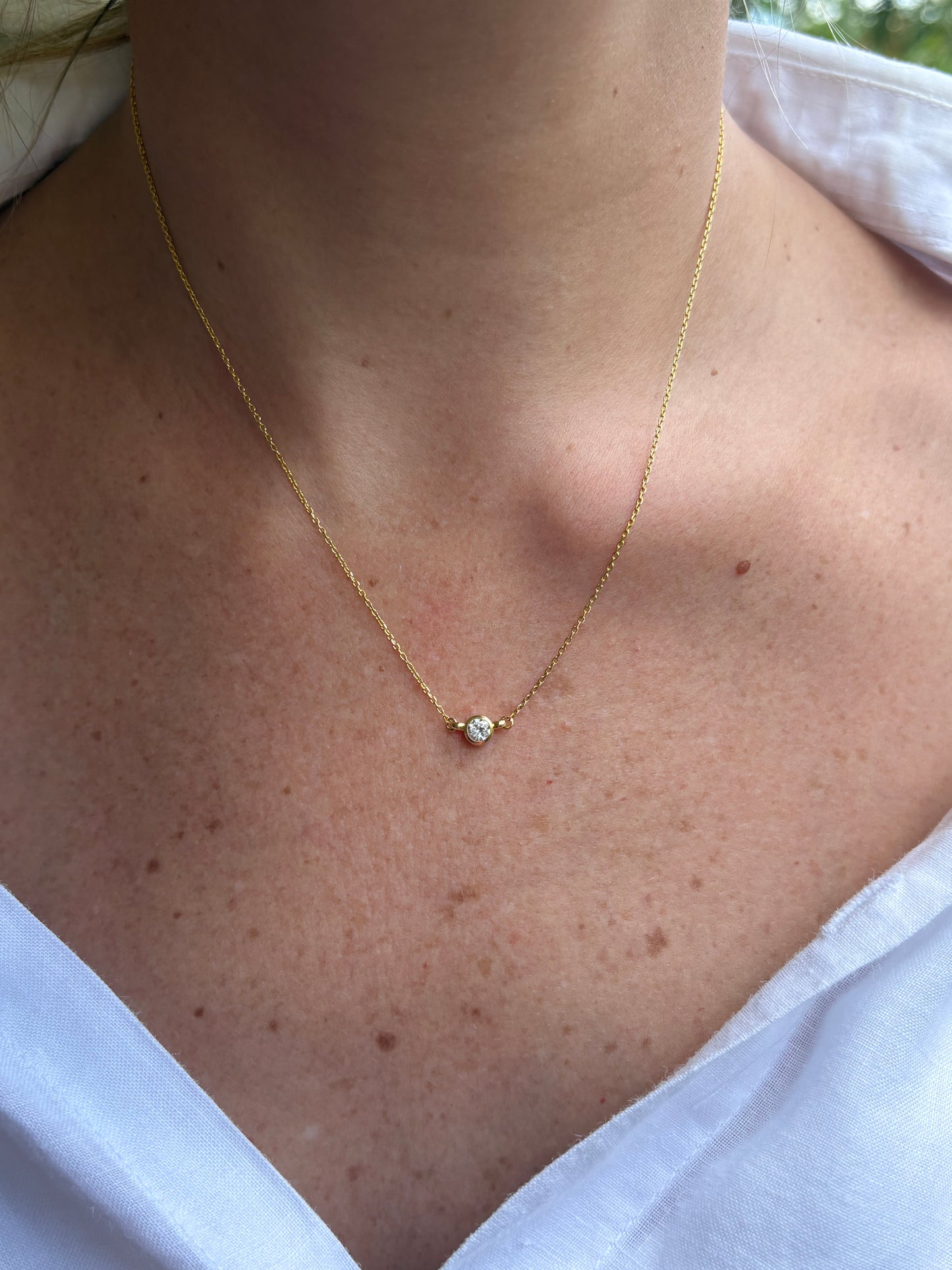 Collar Diamante Biselado .30