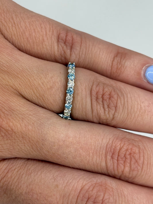 Churumbela Combinada Diamantes Azules .50 cts