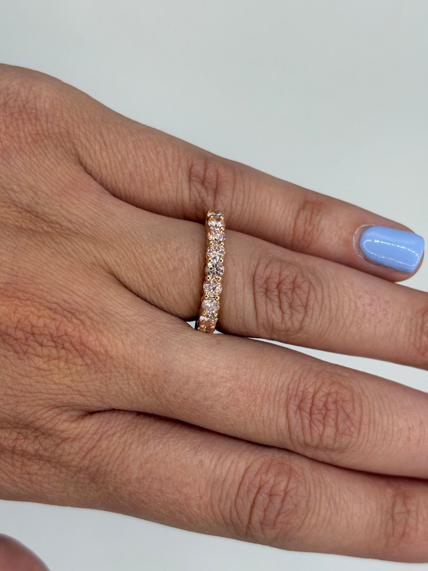 Churumbela Diamantes Rosas 1 Ct