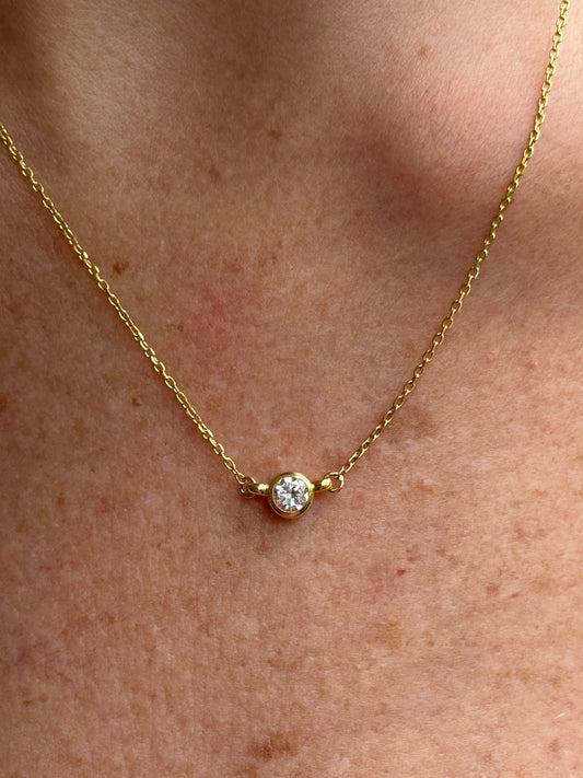 Collar Diamante Biselado .30