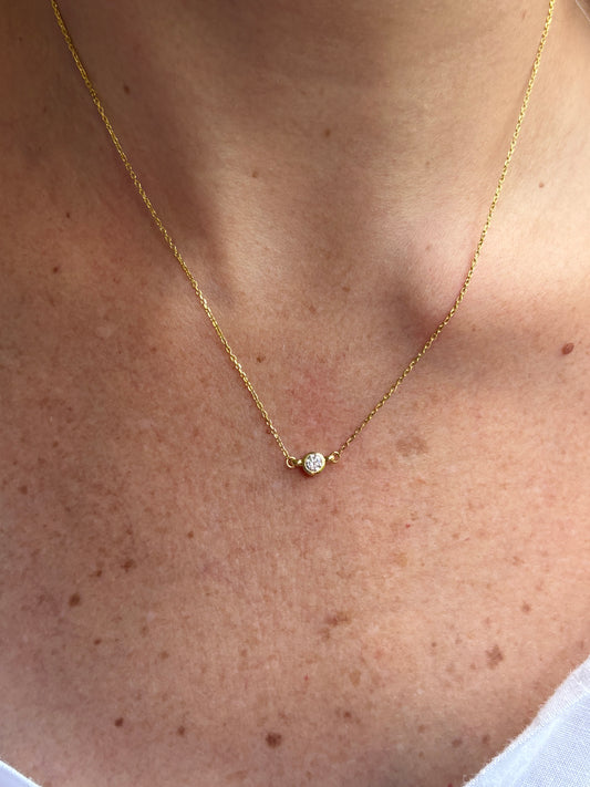 Collar Diamante Biselado .20