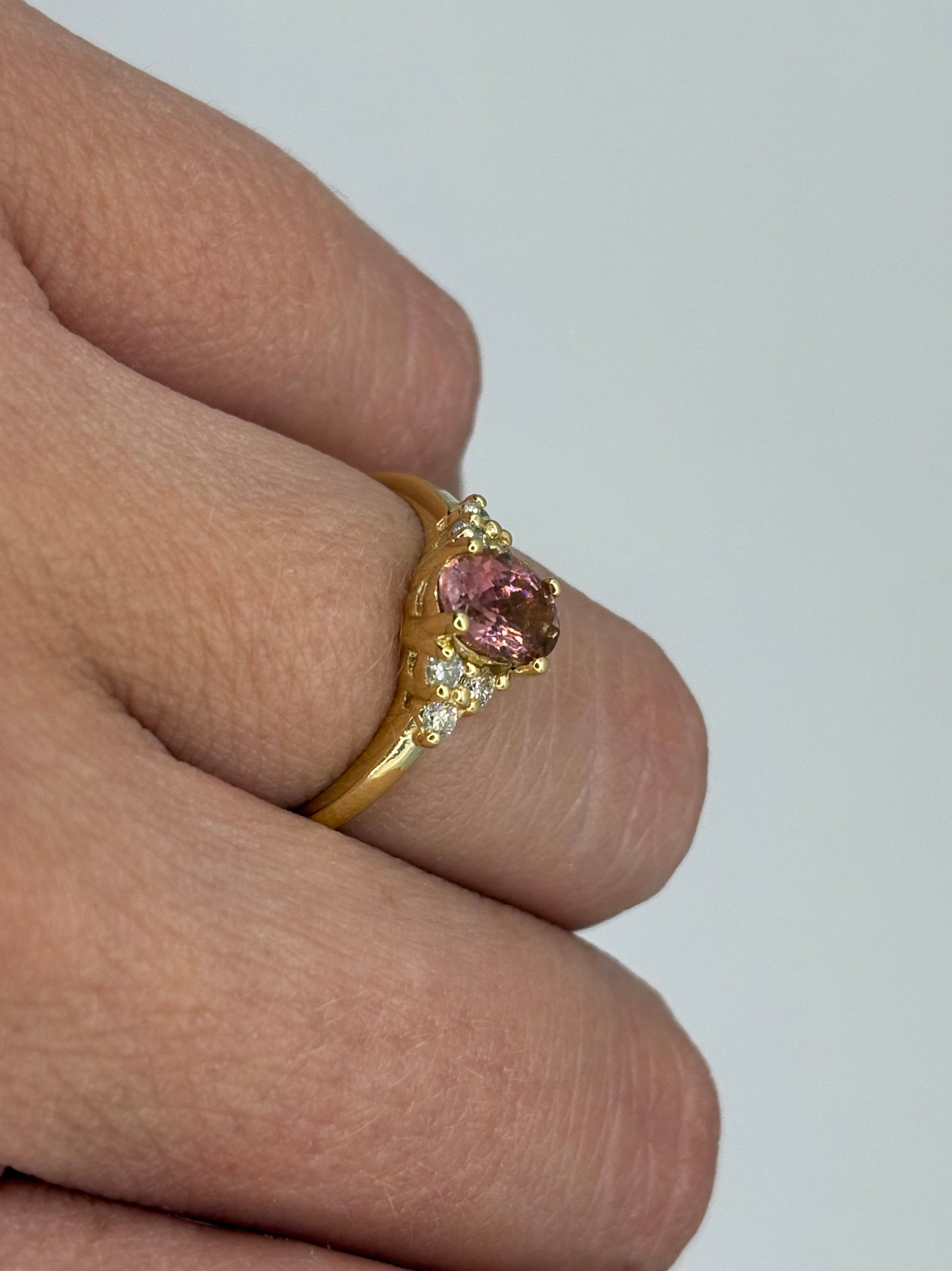 Anillo Lorenza Turmalina