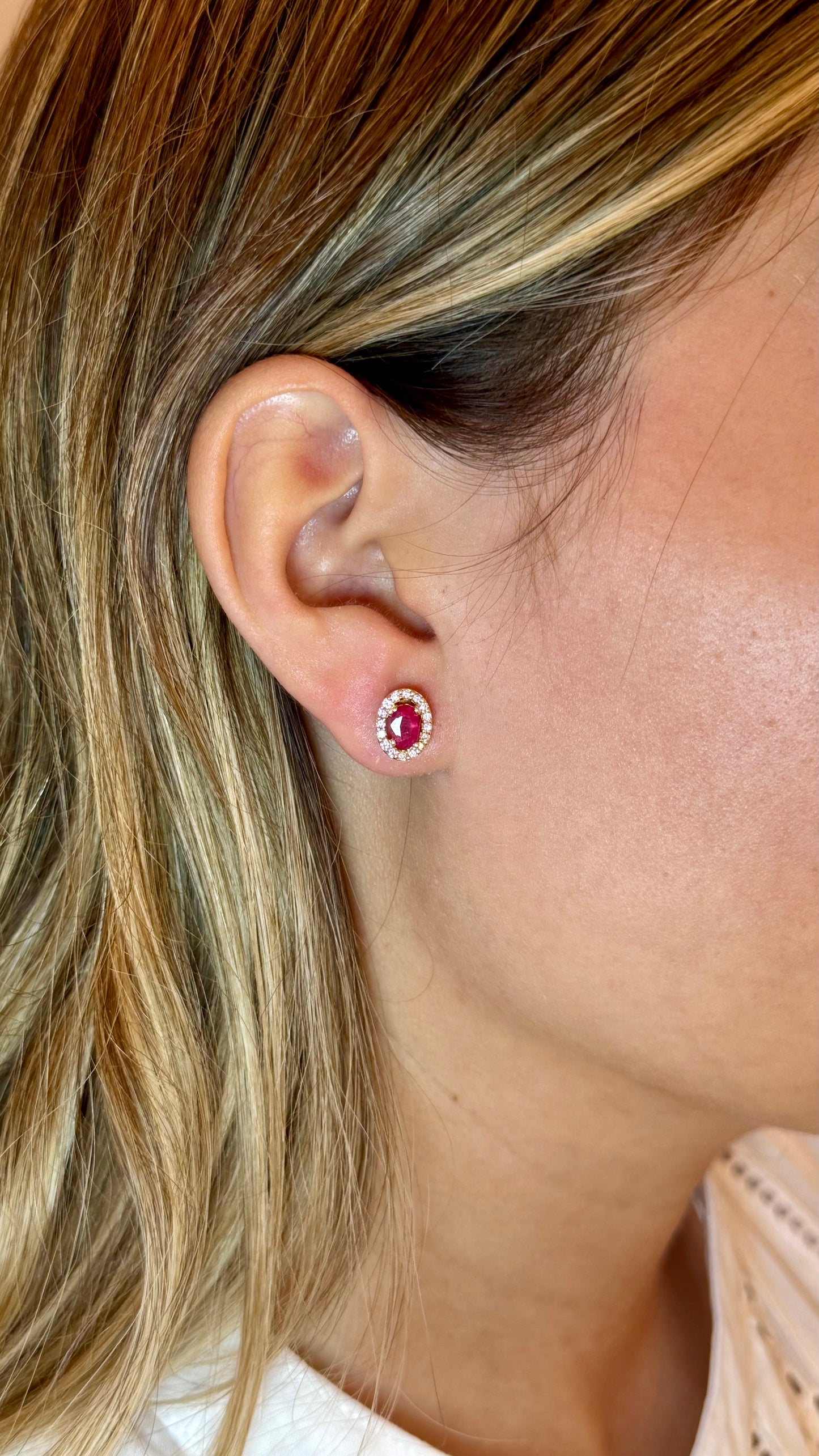 Aretes Giordana Rubí
