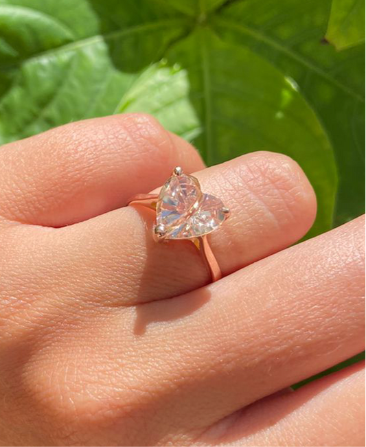 Anillo Morganita Corazón