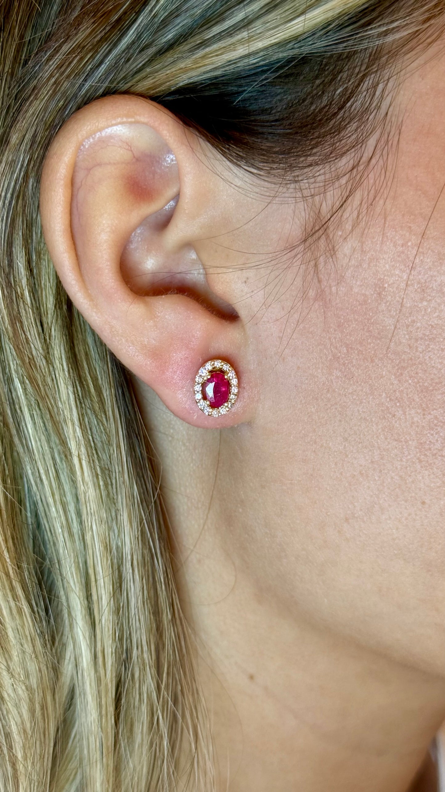 Aretes Giordana Rubí