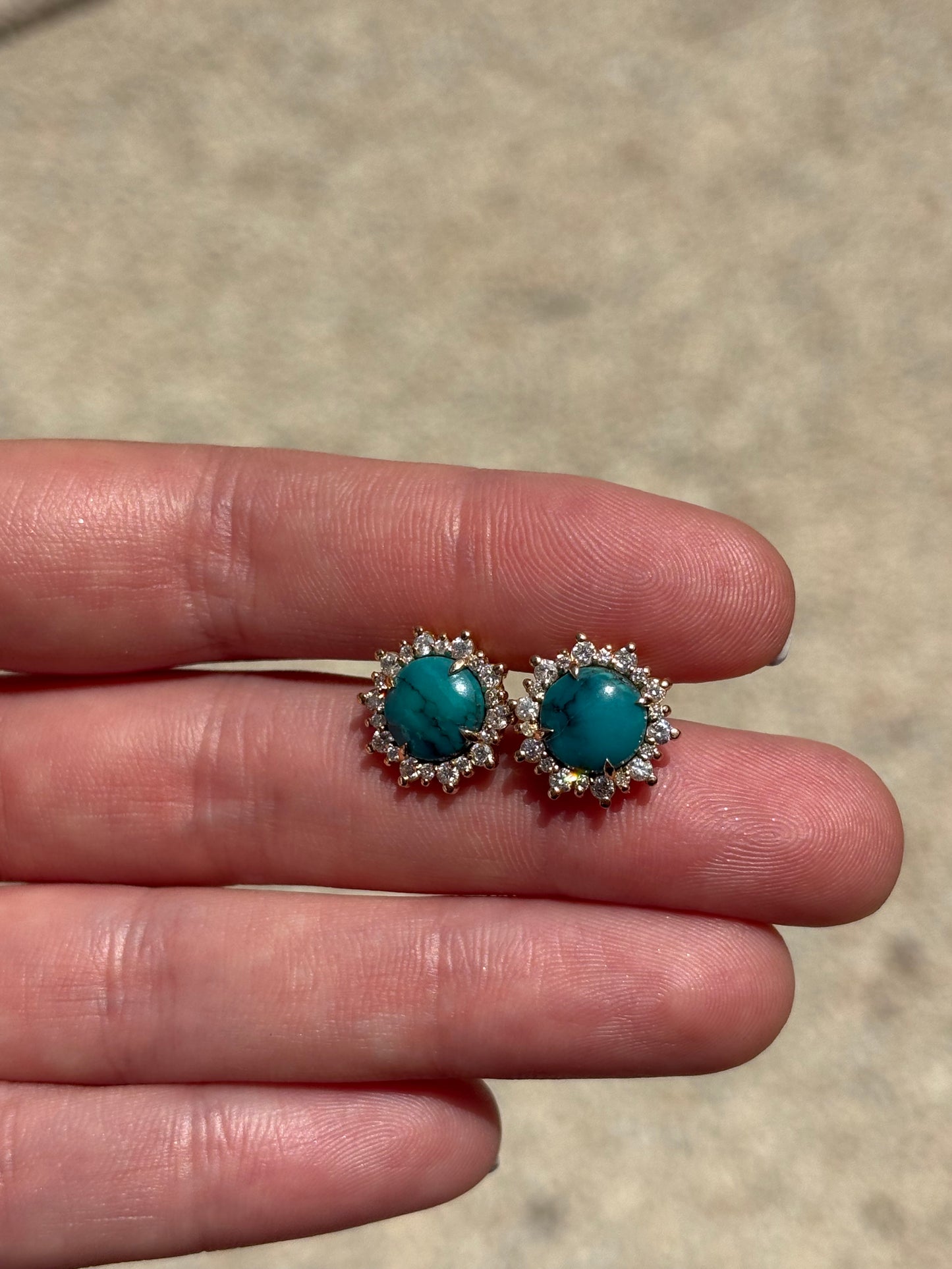 Aretes Turquesa
