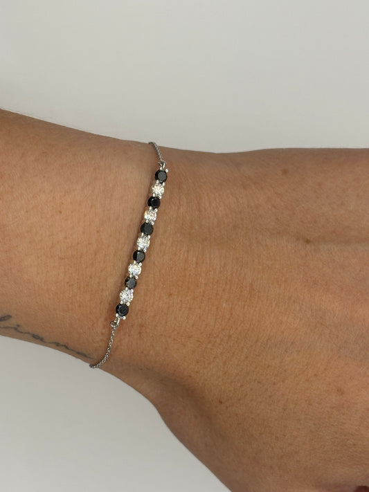 Pulsera Diamantes Combinados