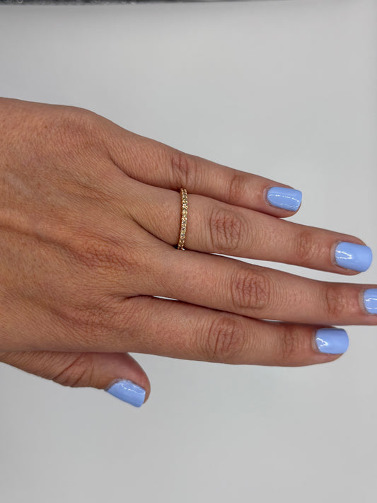 Churumbela .20 cts Diamantes Champagne