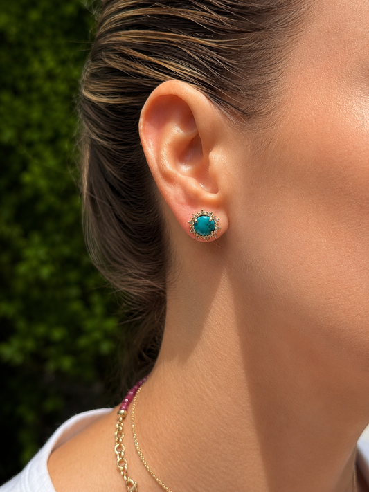 Aretes Turquesa