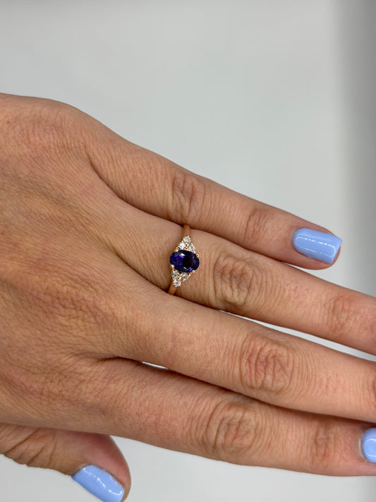 Anillo Lorenza Amatista