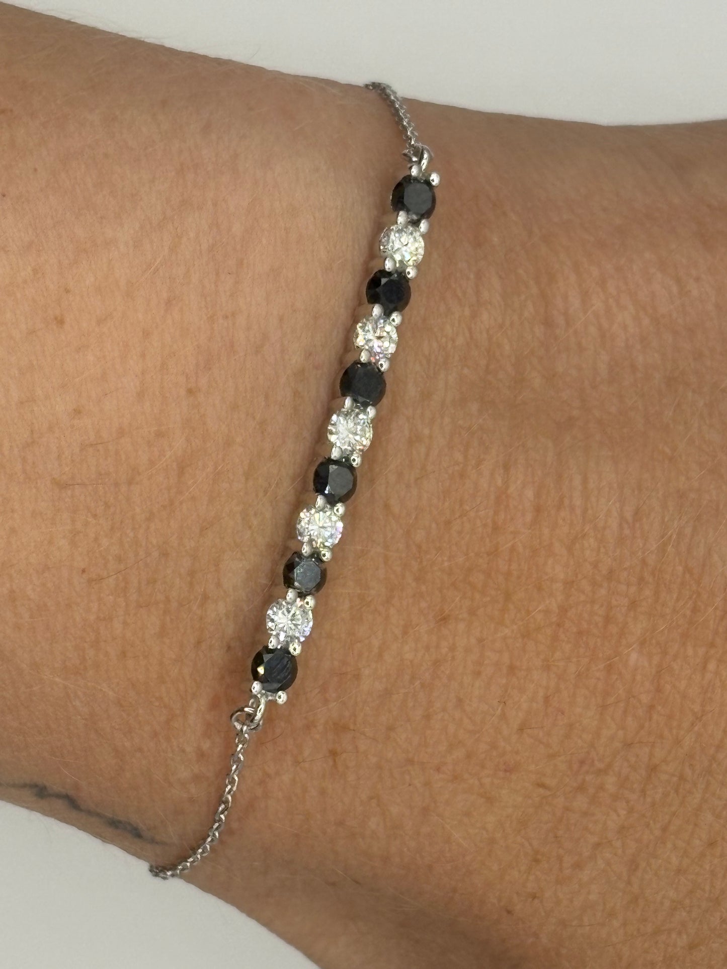 Pulsera Diamantes Combinados