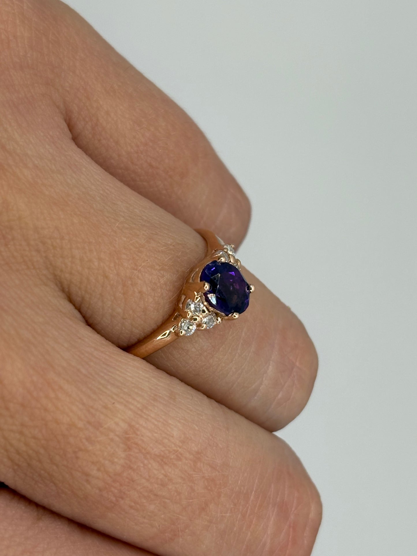 Anillo Lorenza Amatista