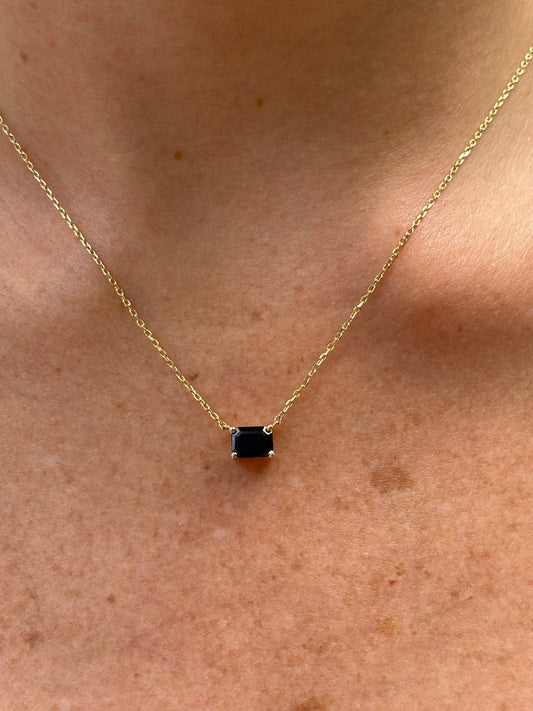 Collar Zafiro Esmeralda