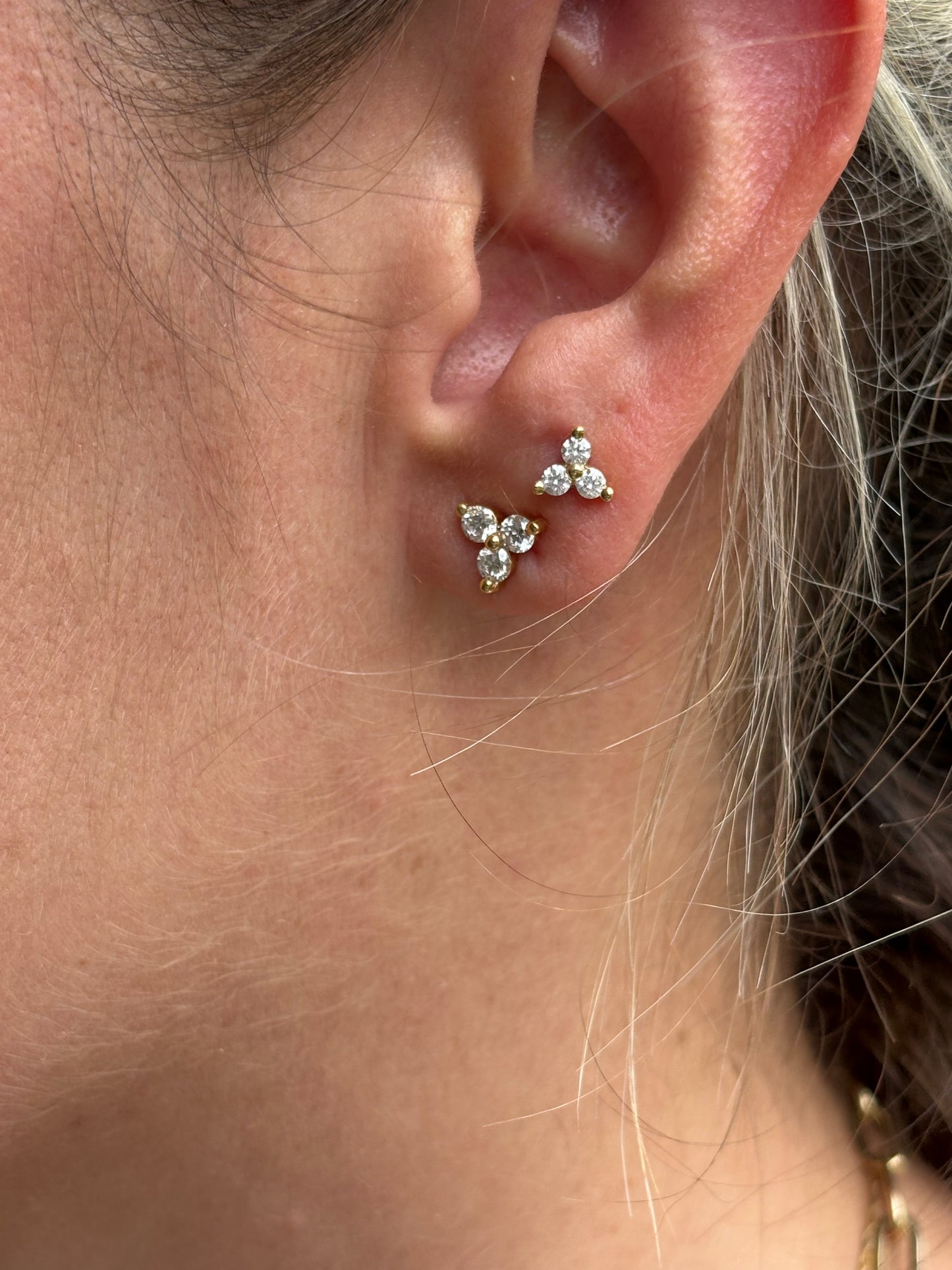 Aretes Trio .30 CTs