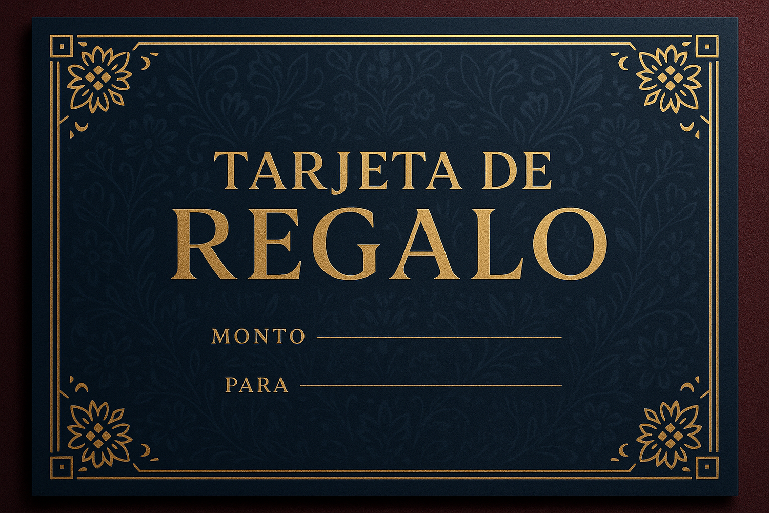 TARJETA DE REGALO