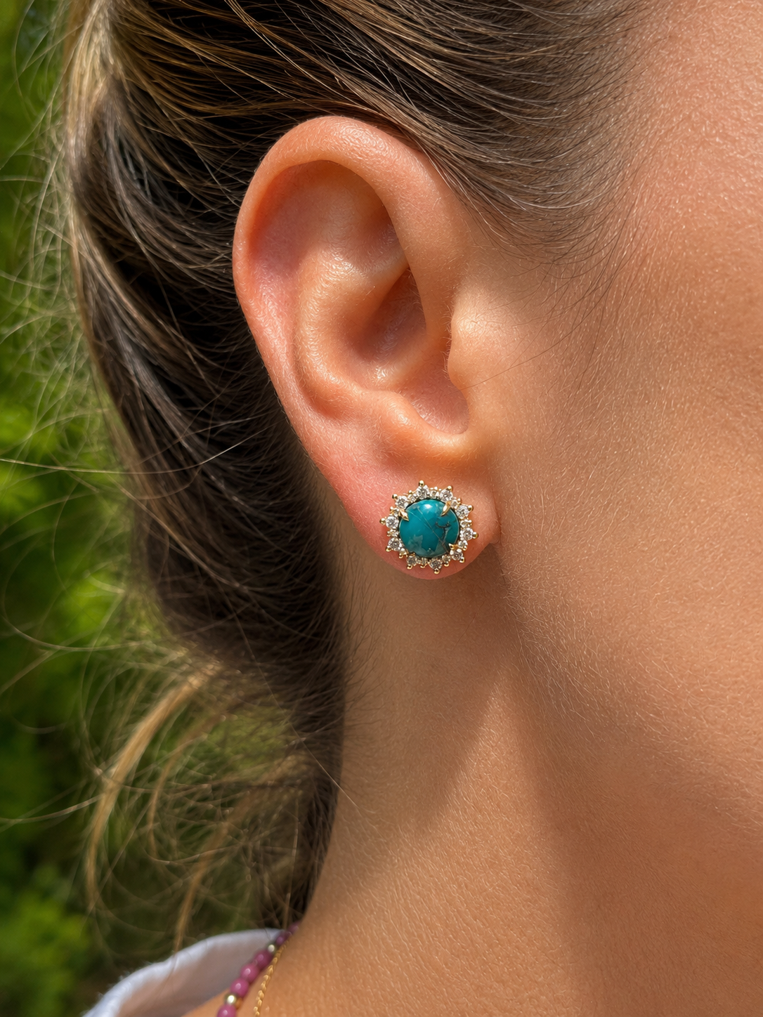 Aretes Turquesa