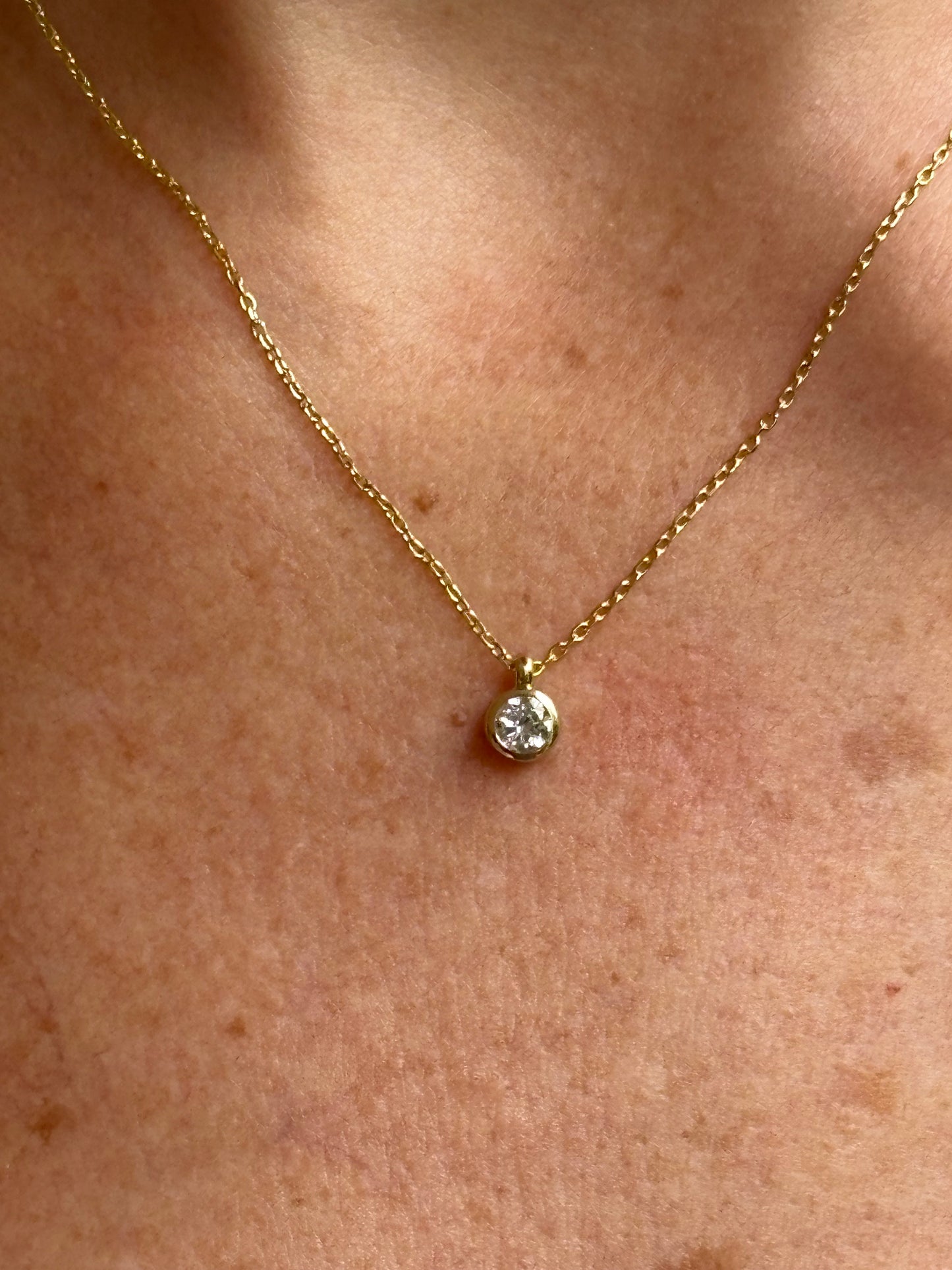 Collar Diamante Biselado .30