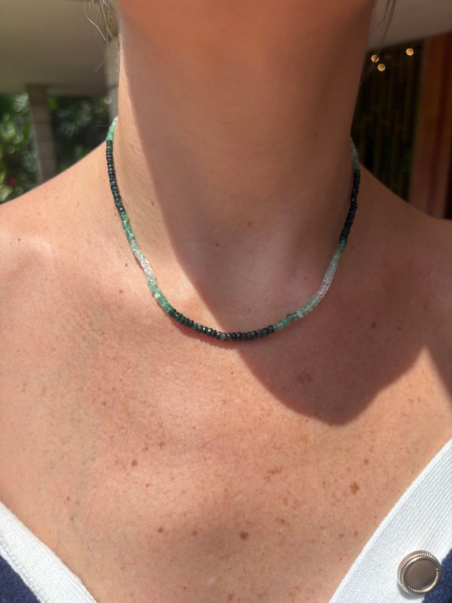 Collar Multi Esmeraldas