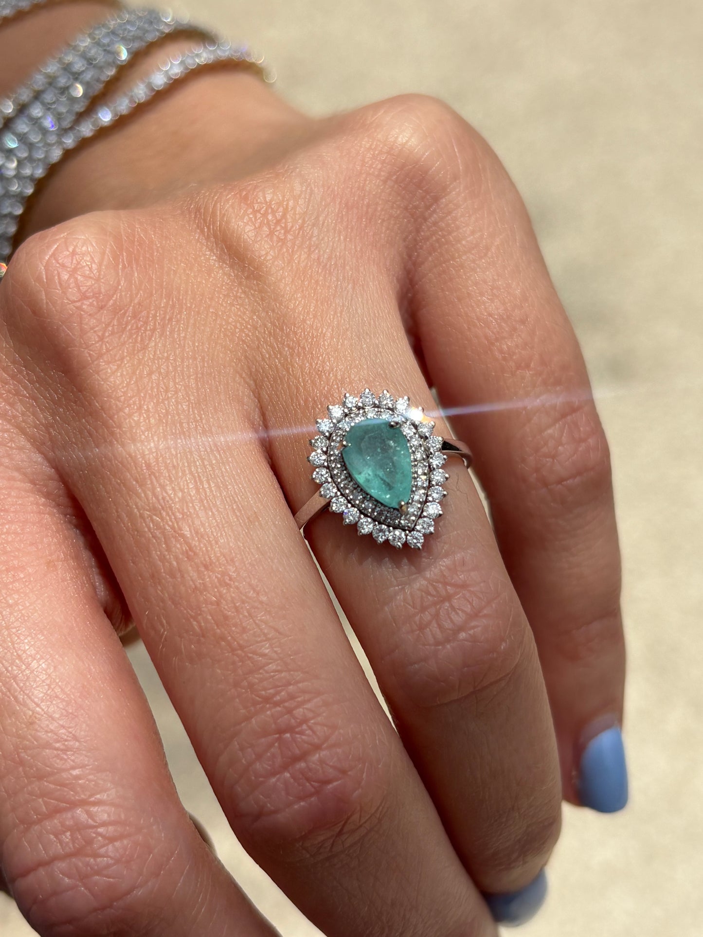 Paraiba doble halo