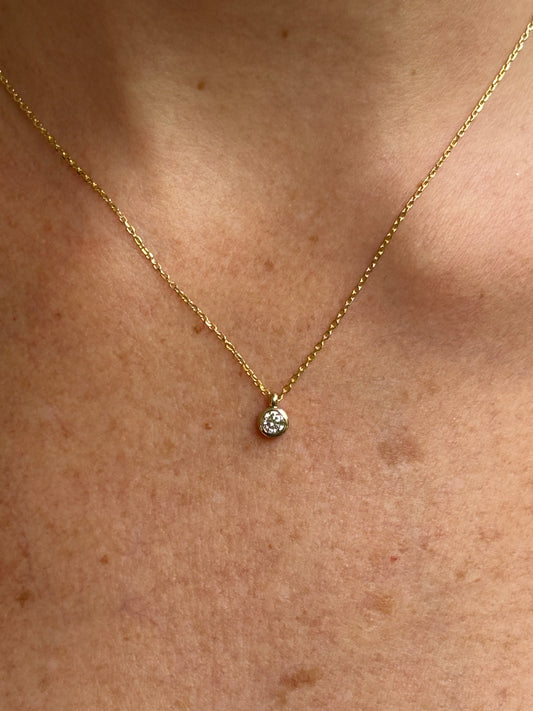 Collar Diamante Biselado .20