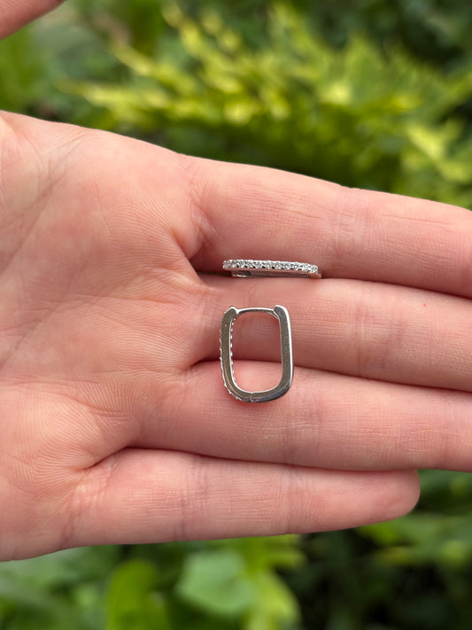 Arracadas Rectangulares