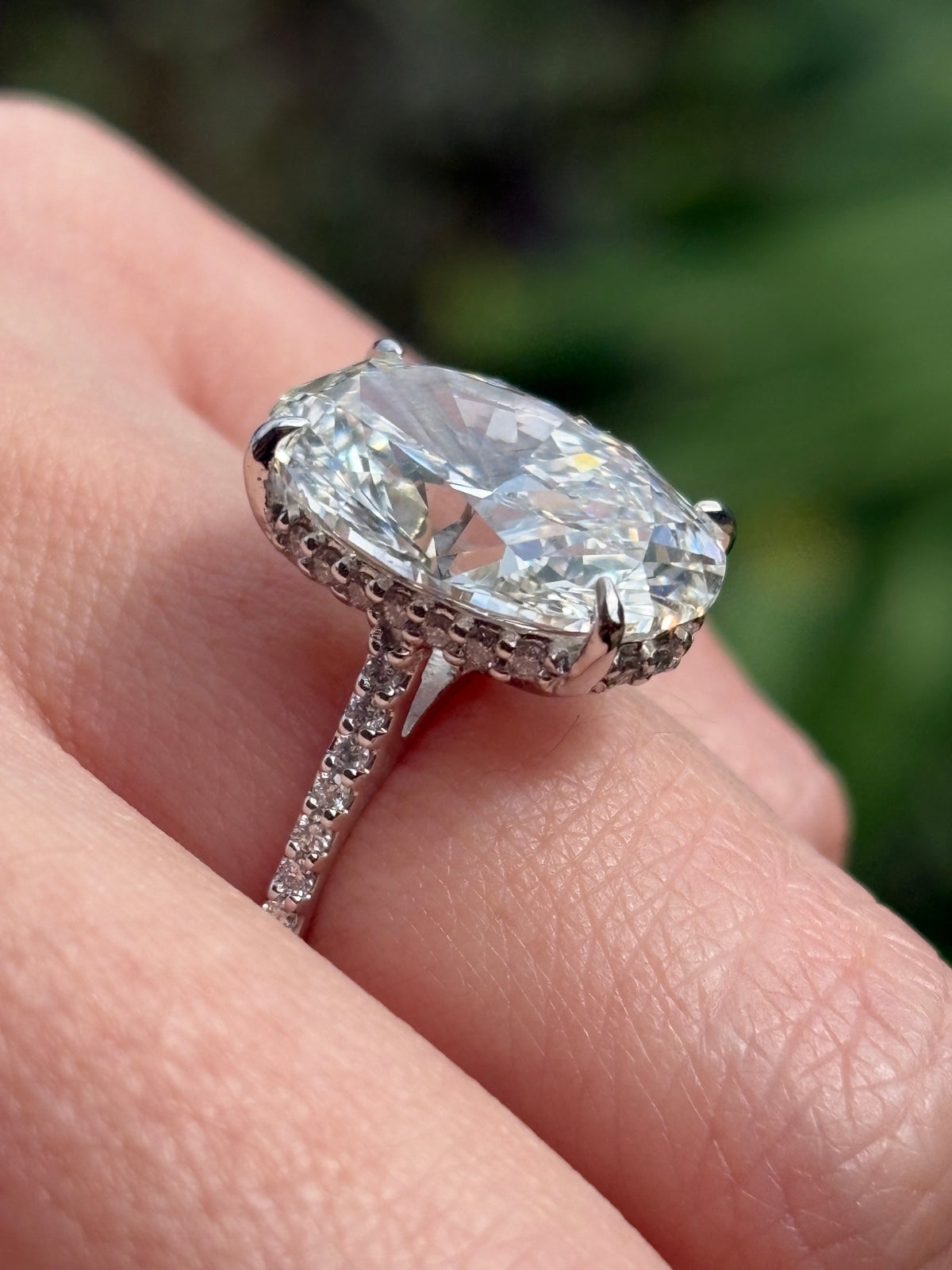 Anillo Sorrento de diamantes en oro de 14K, vista 3 | Emiliana
