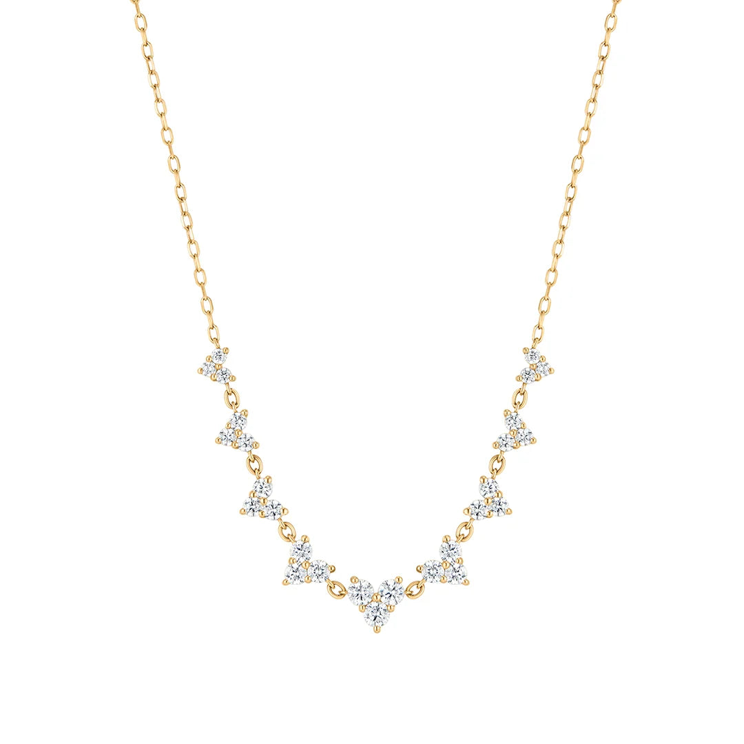 Collar Cluster Tenis Junior