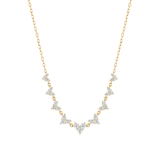 Collar Cluster Tenis Junior