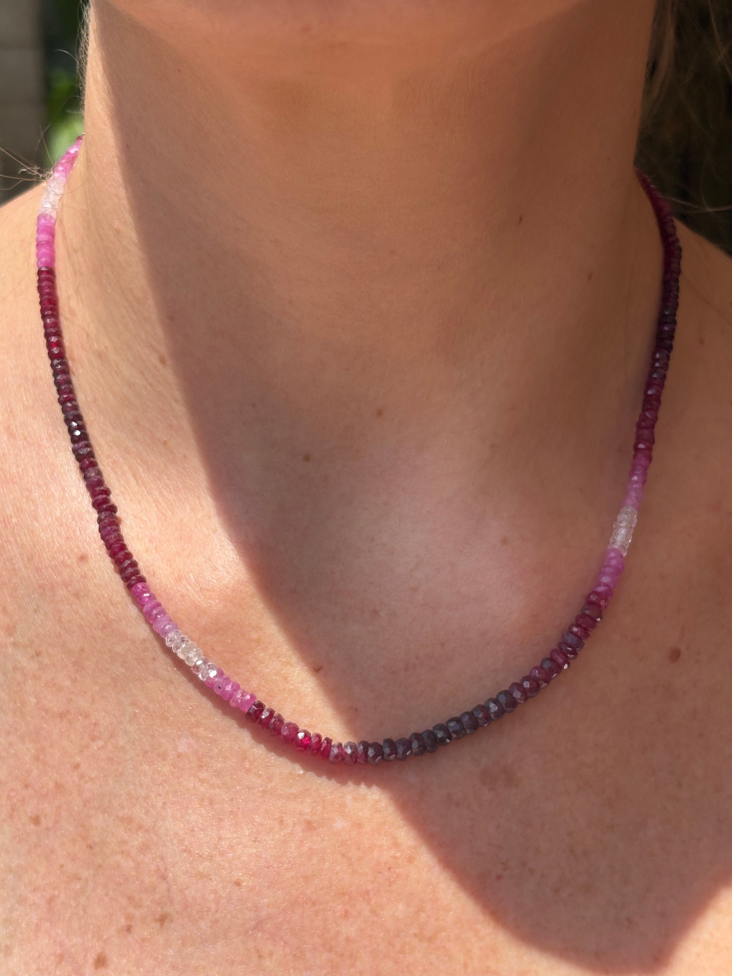 Collar Multi Rubíes