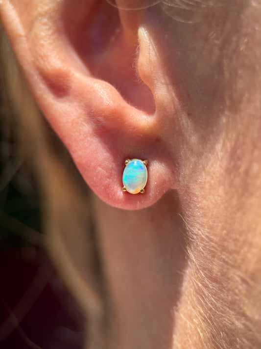 Aretes Ópalo