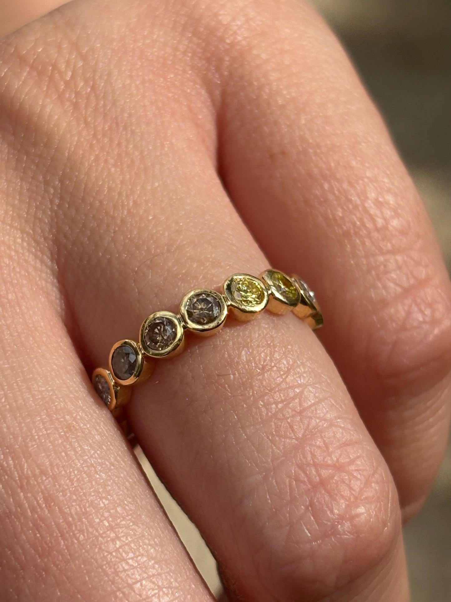 Churumbela Diamantes Degradados con Bisel