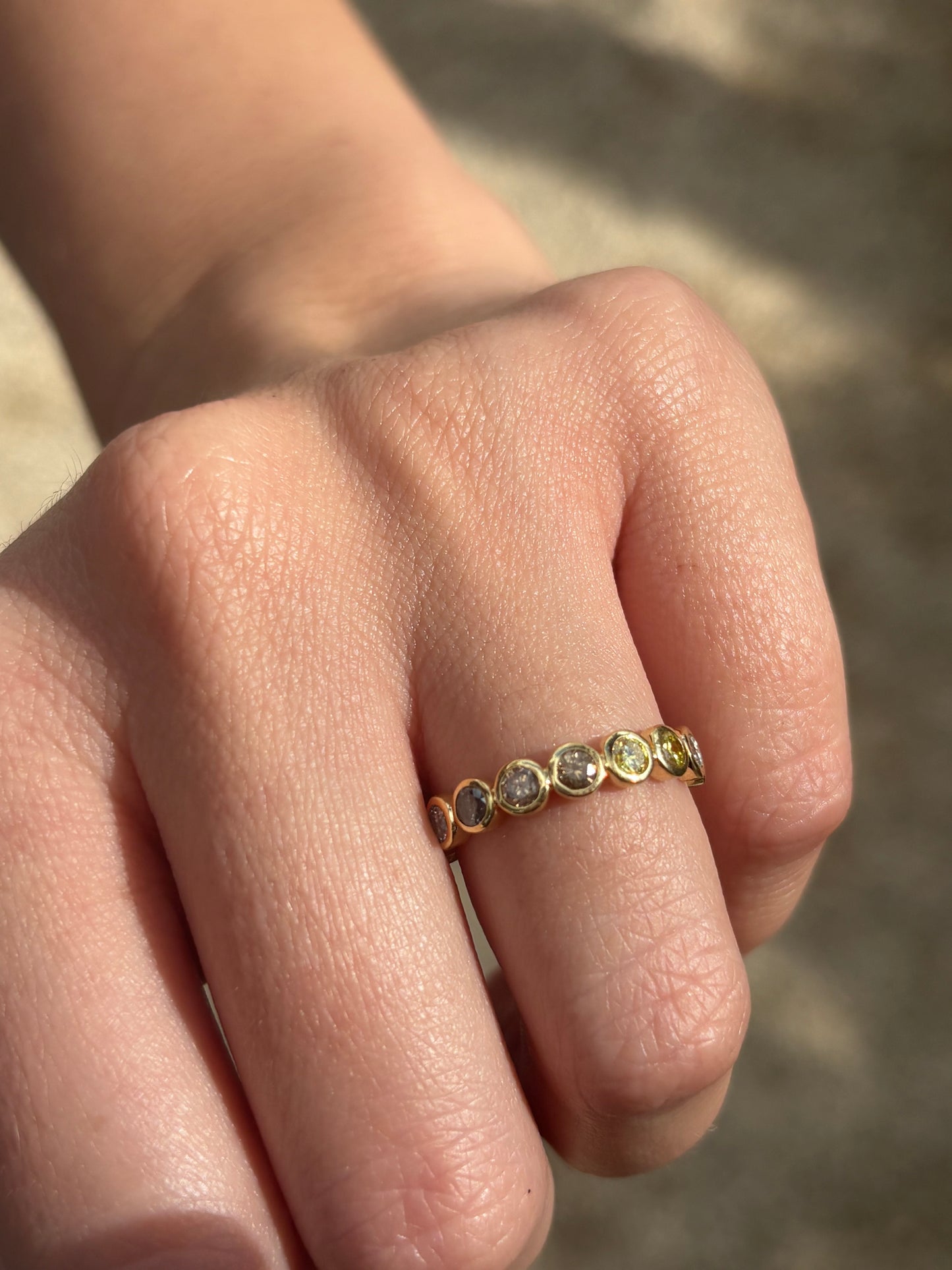 Churumbela Diamantes Degradados con Bisel