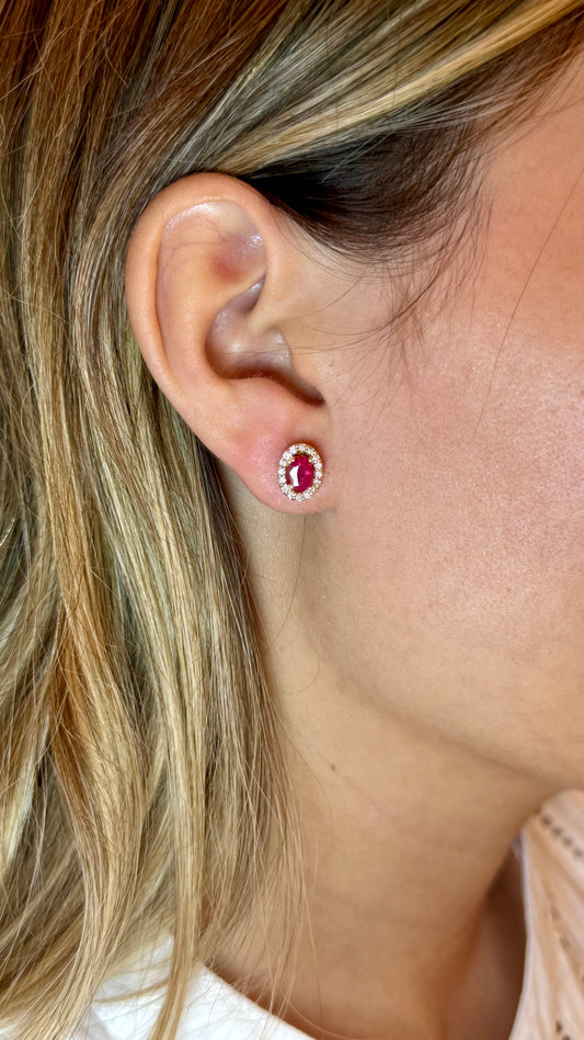 Aretes Giordana Rubí
