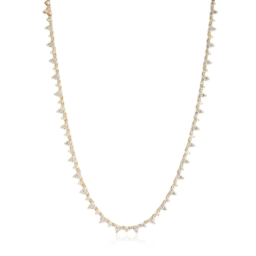 Collar Cluster Tenis