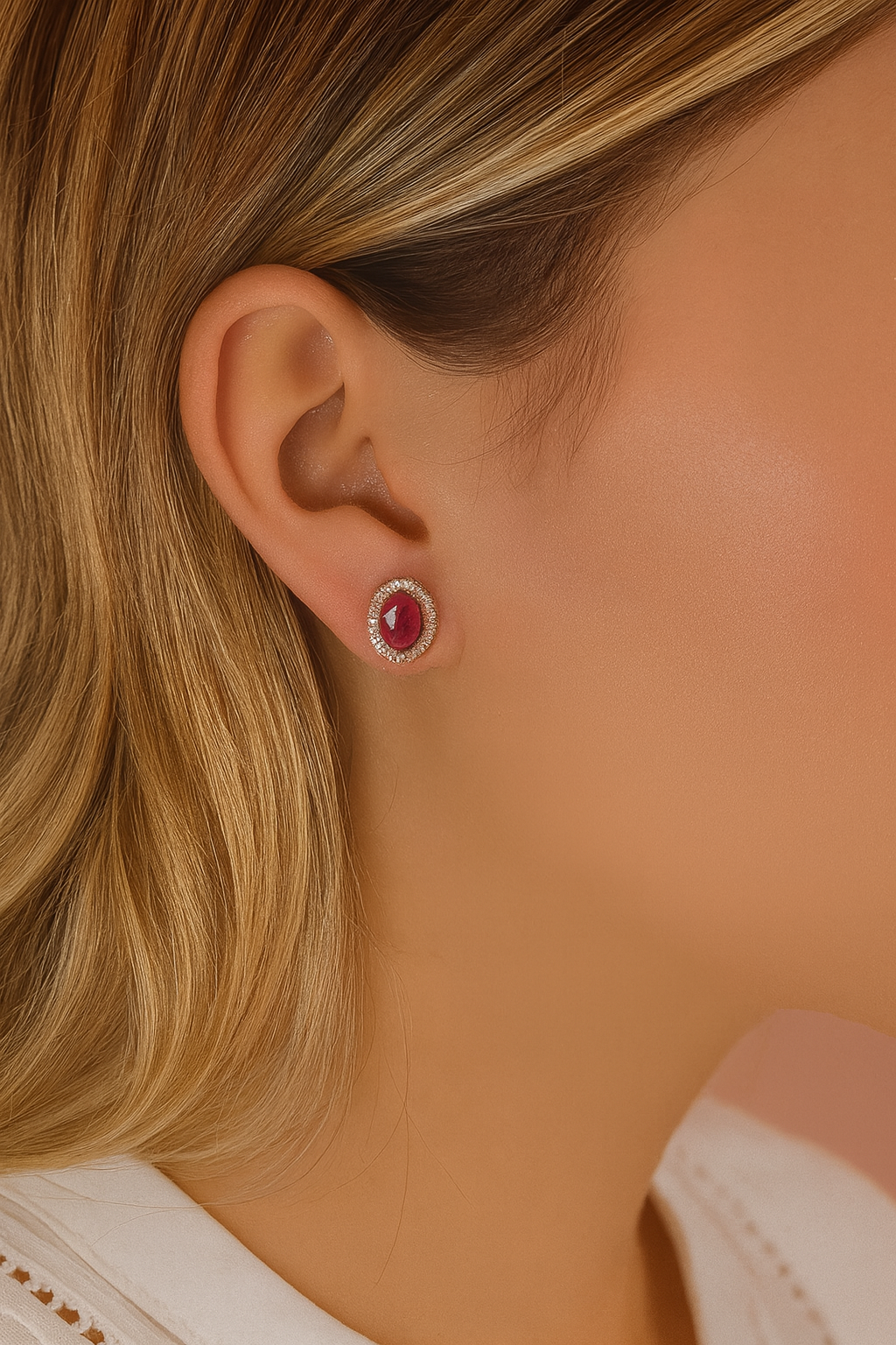 Aretes Giordana Rubí