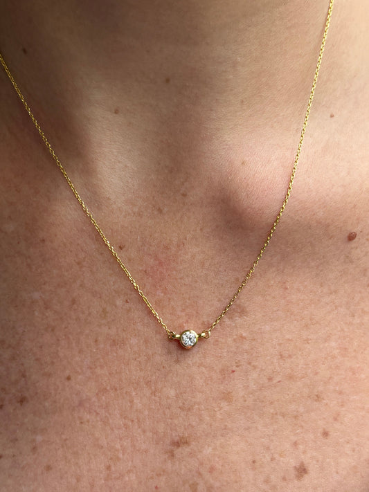 Collar Diamante Biselado .30