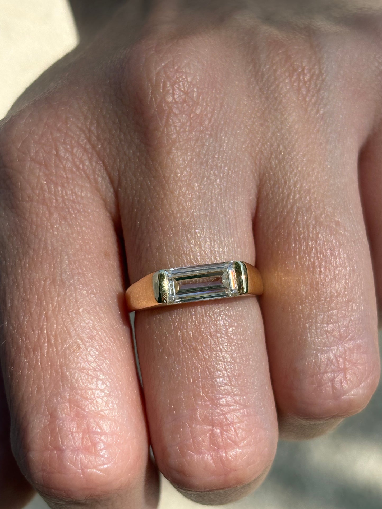 Anillo Baguette