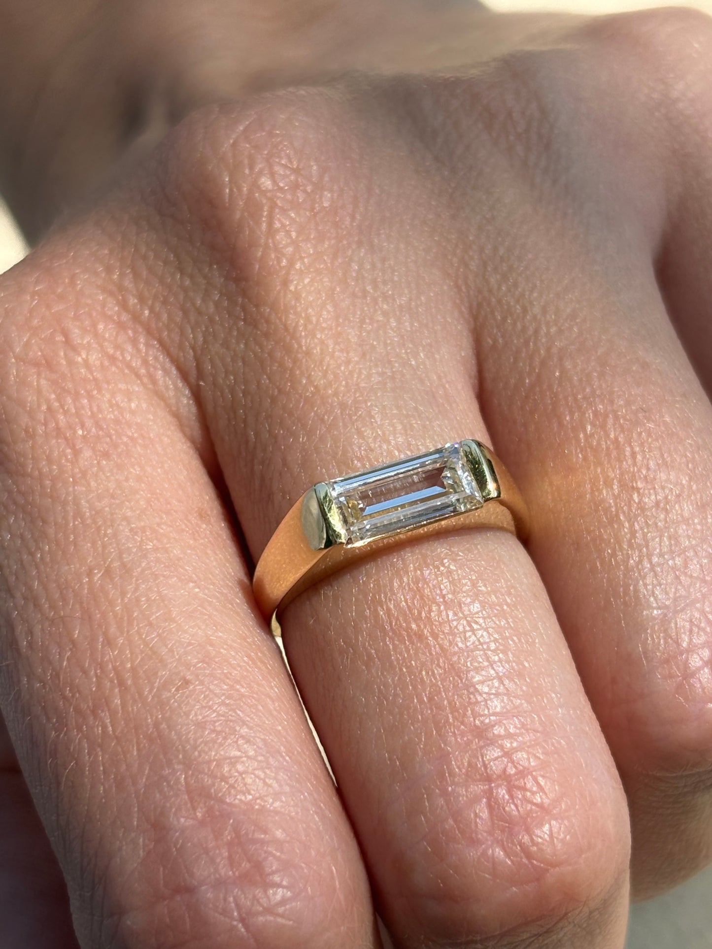 Anillo Baguette