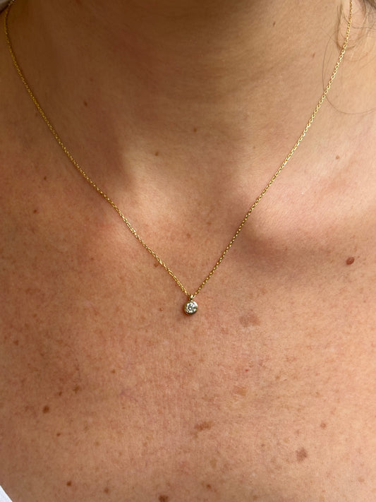 Collar Diamante Biselado .20