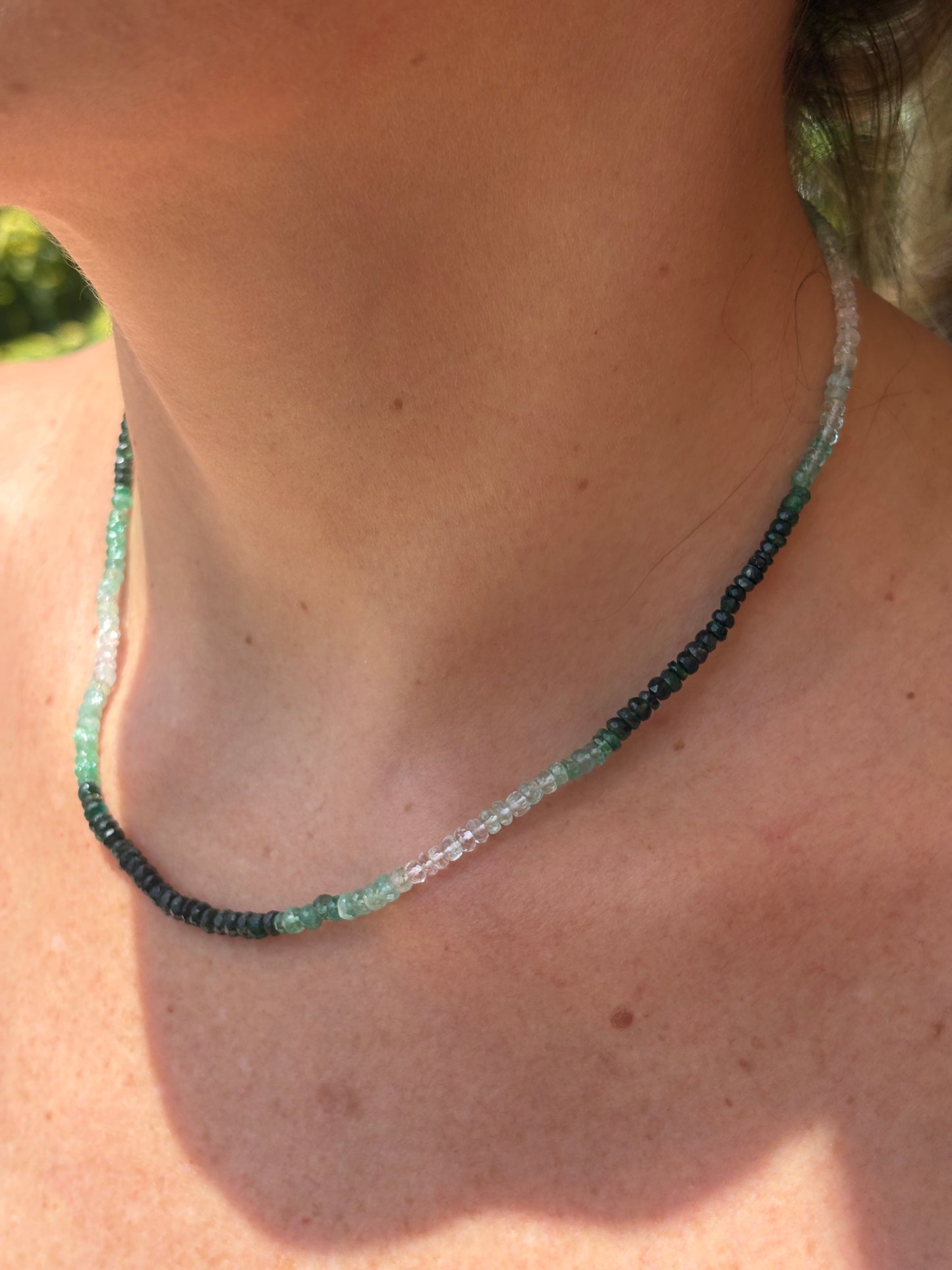 Collar Multi Esmeraldas