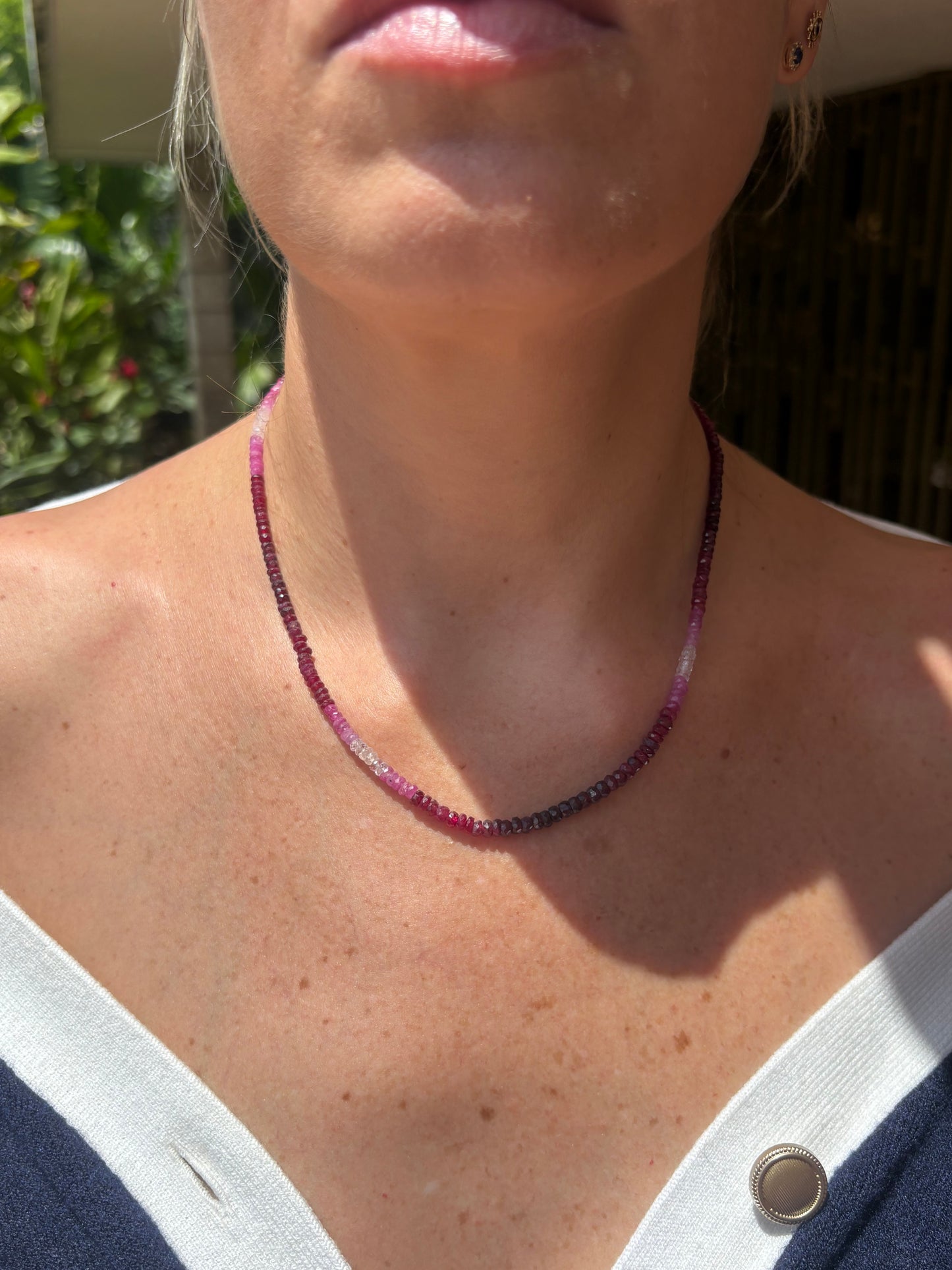 Collar Multi Rubíes