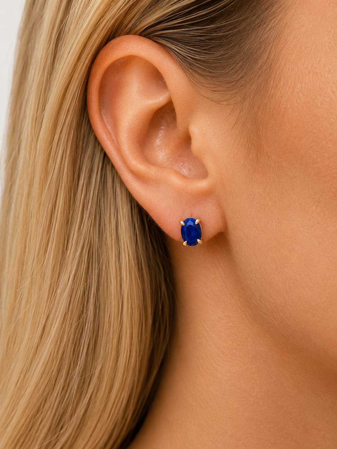 Aretes Lapislázuli