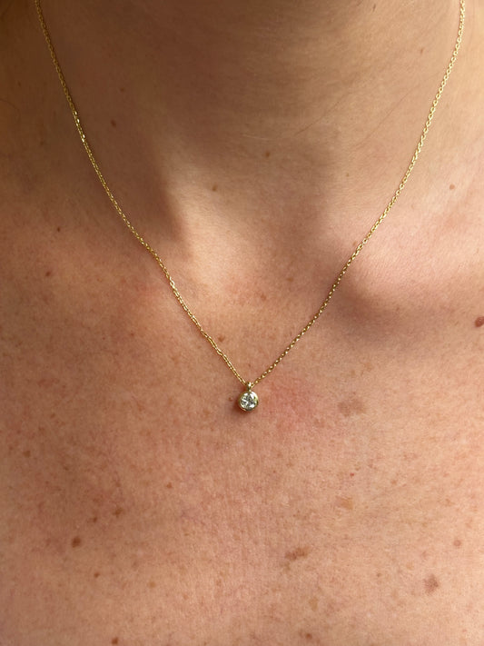 Collar Diamante Biselado .30