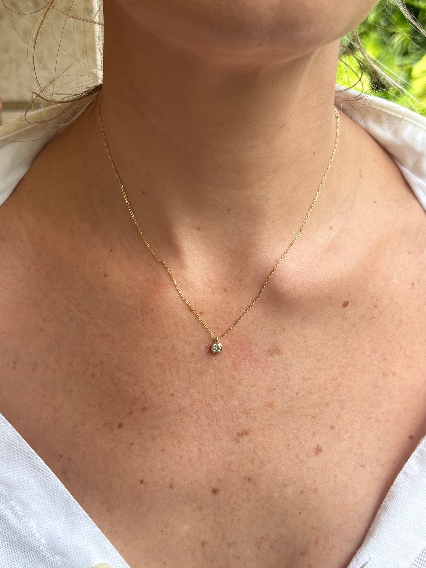 Collar Diamante Biselado .30