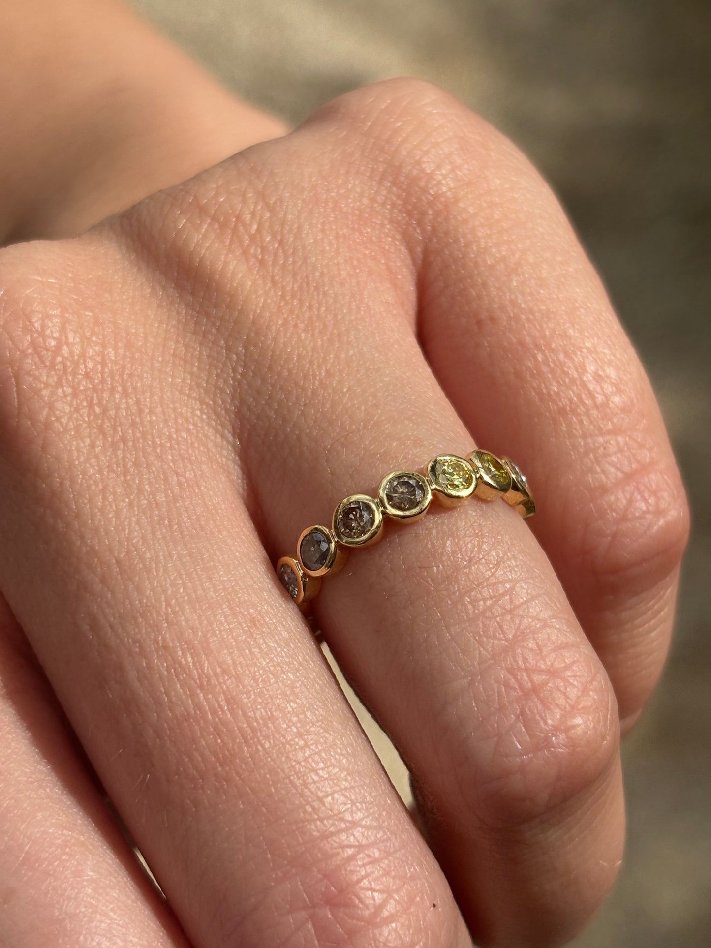 Churumbela Diamantes Degradados con Bisel